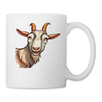 ZIEGE - Tasse - Weiß - Rechts