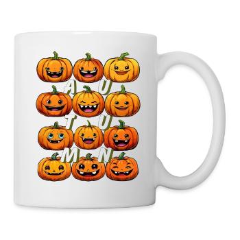 AUTUMN PUMPKIN - Mug - white - Right