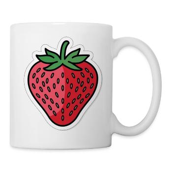 strawberry - Mug - white - Right