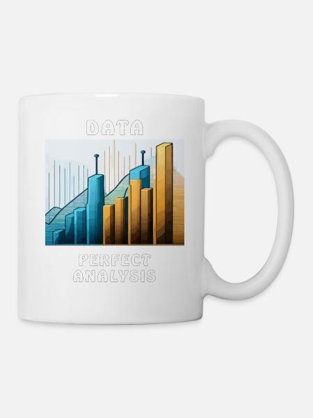 DATA PERFECT ANALYSIS - Tasse - Weiß