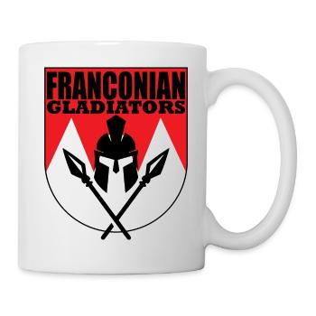Frankonian Gladiators - Tasse - Weiß - Rechts