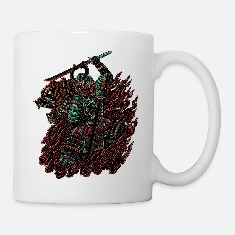 Tiger Ninja | Yōkai series - Mug - white