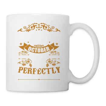 1988 Retro 1988 Octobre Anniversaire Octobre 1988 - Mug blanc - blanc - Droite