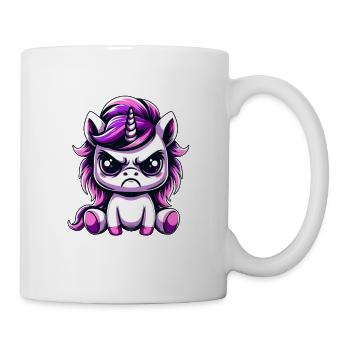Ne me regarde pas sur ce ton - Mug blanc - blanc - Droite