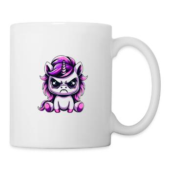 Écarte-toi de mon chemin, contact social inutile - Mug blanc - blanc - Droite