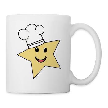 Star Chef Cooks Cook Cooking - Mug - white - Right