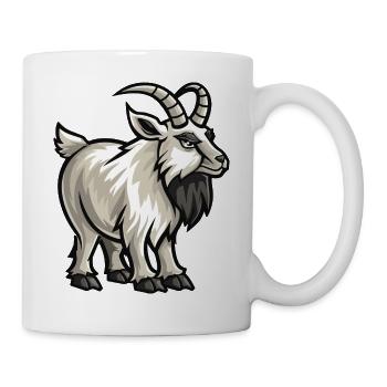 Capricorne - Mug blanc - blanc - Droite