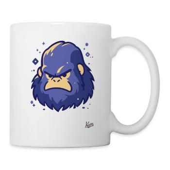 The cool blue Yeti Sasquatch - Mug - white - Right