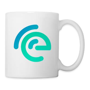 Digital Pulse - The Emblem of Connectivity - Tasse - Weiß - Rechts