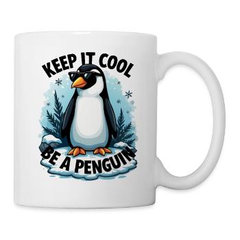 PINGOUIN - Mug blanc - blanc - Droite
