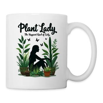PFLANZEN-DAME - Tasse - Weiß - Rechts