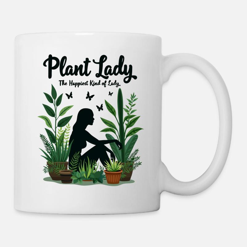 PFLANZEN-DAME - Tasse - Weiß