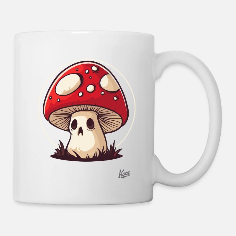 Champignon vaudou - Mug blanc - blanc