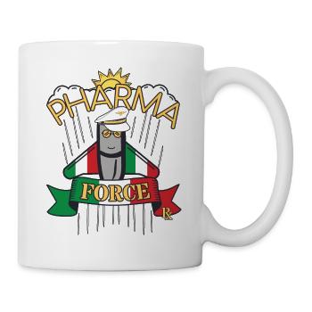 Apotheke Italien Pharma Force - Tasse - Weiß - Rechts