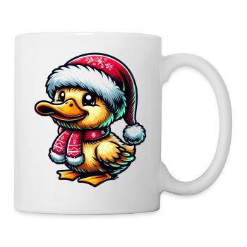 Noël Canard Sucré - Mug blanc - blanc - Droite