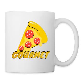 Gourmet Pizza Slices Graphic Gourmet Pizza Slice - Mug - white - Right