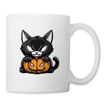 Cat Halloween Cat - Mug - white - Right