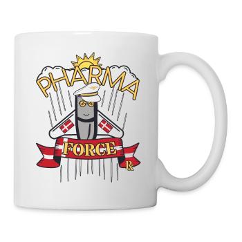 Apotheke Dänemark Pharma Force - Tasse - Weiß - Rechts
