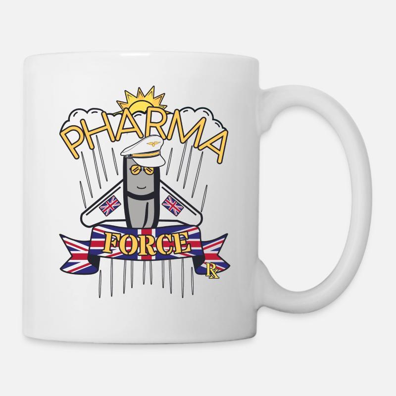 Apotheke UK Pharma Force - Tasse - Weiß