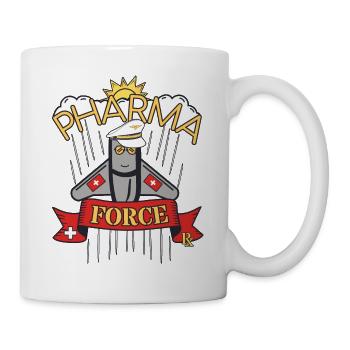 Apotheke Schweiz Pharma Force - Tasse - Weiß - Rechts