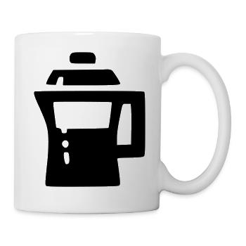 Coffee pot - Mug - white - Right