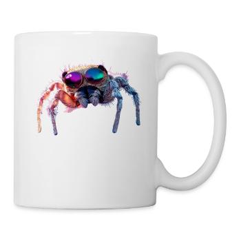 Spinne Vogelspinne Tarantel Liebe Arachnid Spinnen - Tasse - Weiß - Rechts
