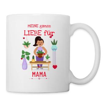 Tout mon amour pour maman - Mug blanc - blanc - Droite