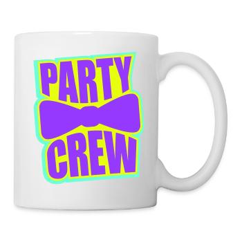 Party Crew Celebrate Costume Homme Nœud papillon Équipe Amis - Mug blanc - blanc - Droite
