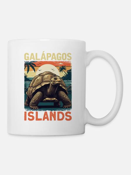 Galapagos Islands - Tasse - Weiß