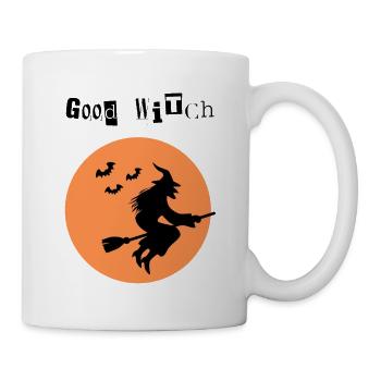 Gute Hexe, Good Witch - Tasse - Weiß - Rechts