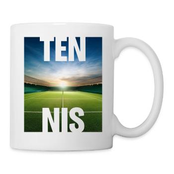 Tennis Grass Season - Tasse - Weiß - Rechts