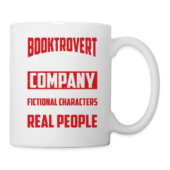 Booktrovert Definition Description 31 - Tasse - Weiß - Rechts