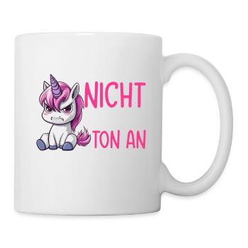 Guck Mich Nicht In Diesem Ton - Tasse - Weiß - Rechts