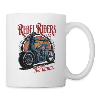 Rebel Riders Unleash The Rebel - Tasse - Weiß - Rechts