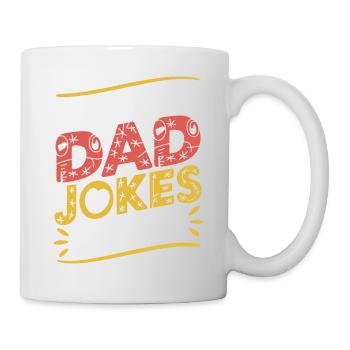 Husband of the gods - daddy jokes - Mug - white - Right