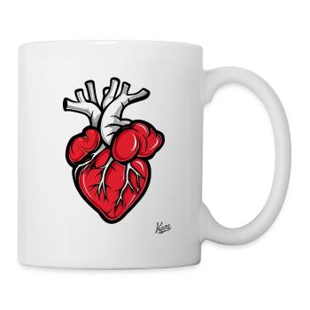 Anatomy Heart - Mug - white - Right
