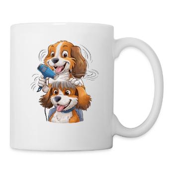 Dog Groomer Hundfriseur für einen Hundfriseur - Tasse - Weiß - Rechts