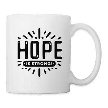 Hope is Strong - Mug - white - Right