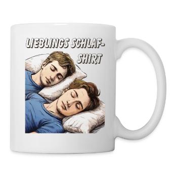 CHEMISE DE NUIT PRÉFÉRÉE - Mug blanc - blanc - Droite