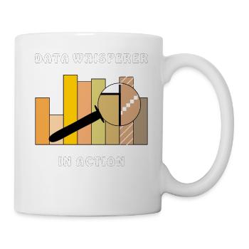 DATA WHISPERER IN ACTION - Tasse - Weiß - Rechts