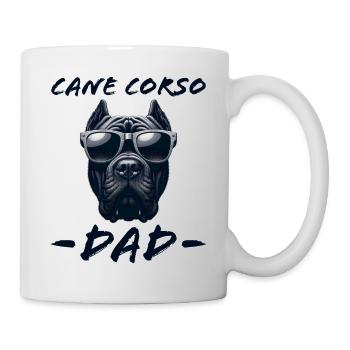 Cane Corso Italiano Papa Papa Cane Corso Cadeau - Mug blanc - blanc - Droite