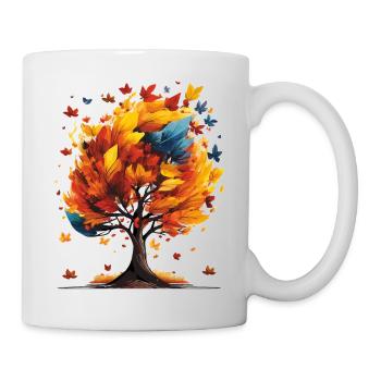 AUTUMN TREE - Mug - white - Right