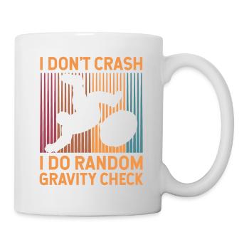 I don't crash I do random gravity check Design - Mug - white - Right