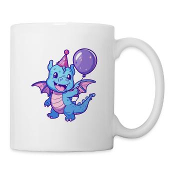 Dragon Birthday Baby - Mug - white - Right