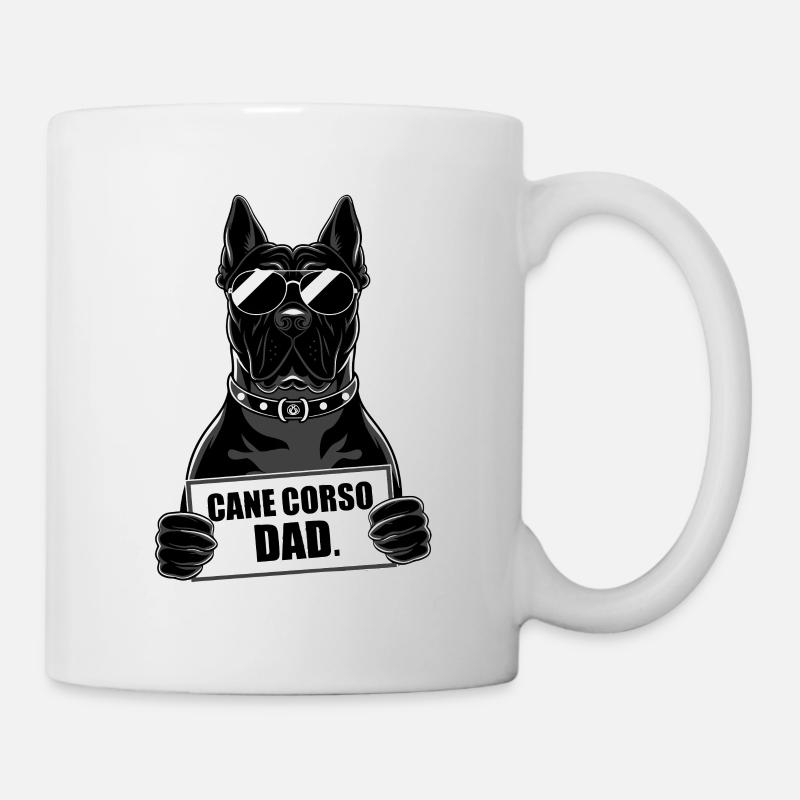 Cane Corso Dad für einen Cane Corso Hundehalter - Tasse - Weiß