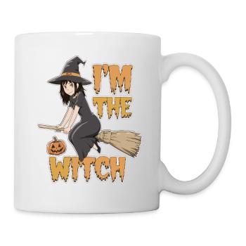 Sorcière d’Halloween Je suis la sorcière Halloween - Mug blanc - blanc - Droite