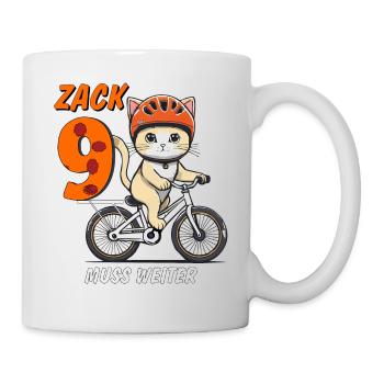 LA MOTO DE CHAT DOIT CONTINUER ZACK NINE - Mug blanc - blanc - Droite