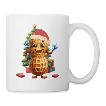 Peanut Santa Claus Christmas Tree Child - Mug - white - Right