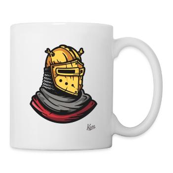 Mittelalterliche Helme der Persischen Ritter - Tasse - Weiß - Rechts