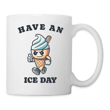 Bonne journée - Mug blanc - blanc - Droite
